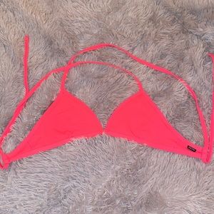 JOLYN HOT PINK TRIANGLE TOP